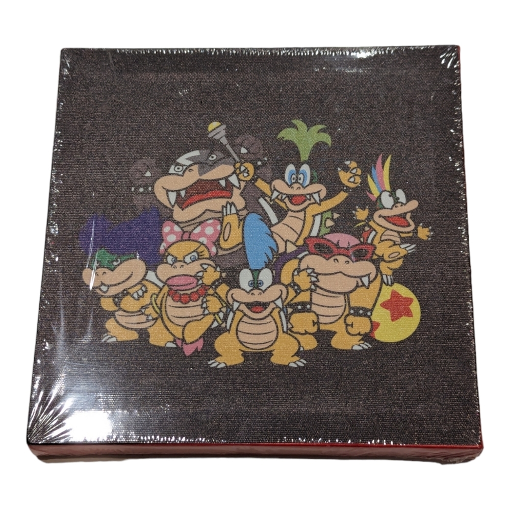 Nintendo Super Mario Koopa CultureFly 8"X 8" Wall Art New